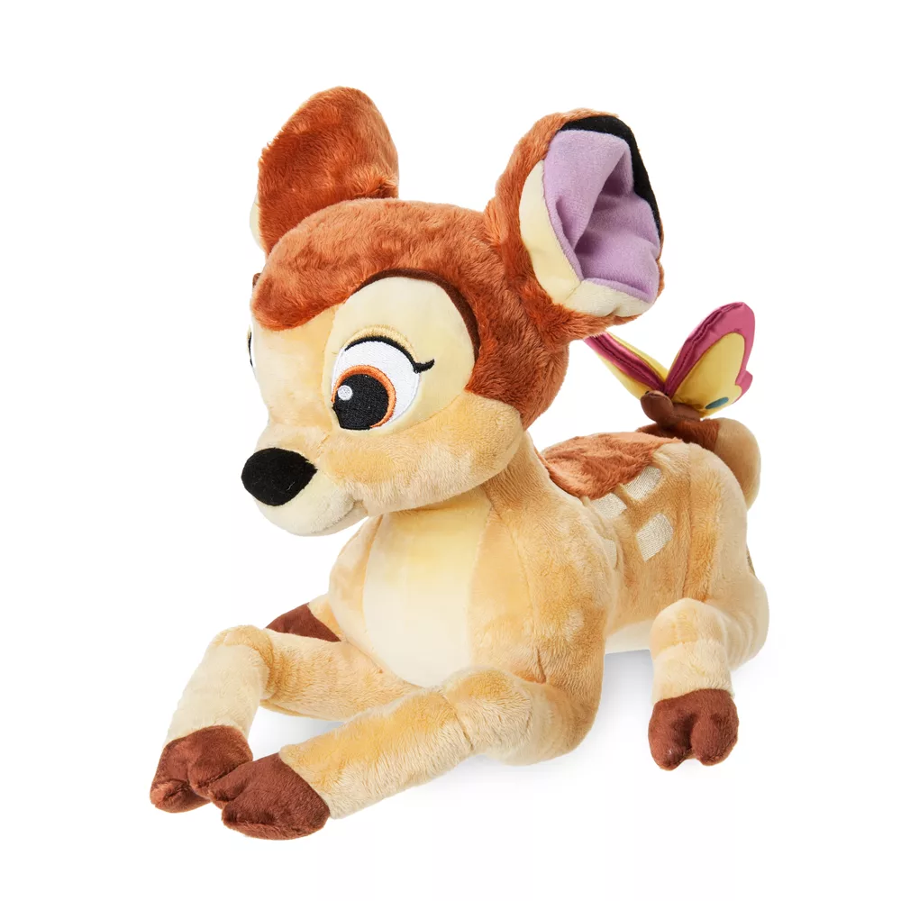 Peluche Bambi De Taille Moyenne Avec Papillon 1 Peluche Bambi De Taille Moyenne Avec Papillon