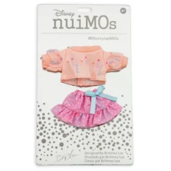 Disney Store Tenue Florale Haut Et Jupe Pour Petites Peluches NuiMOs Par Brittney Lee -Disney Collector Promos Boutique 412343300332 2