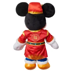 Disney Store Peluche Moyenne Mickey Nouvel An Lunaire -Disney Collector Promos Boutique 412503635960 3