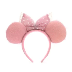 Disneyland Serre-tête à Oreilles De Minnie Avec Coeurs Et Fleurs Pour Adultes -Disney Collector Promos Boutique 428403698660 2