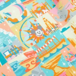 Disneyland Resort Tablier Silhouette Du Parc Pour Adultes -Disney Collector Promos Boutique 465013673656 2