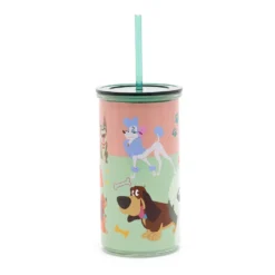 Disney Store Gobelet Avec Paille Chiens Disney -Disney Collector Promos Boutique 465022795035 2