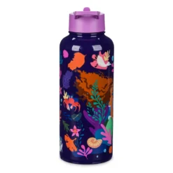 Disney Store Gourde Ariel En Acier Inoxydable Avec Paille Intégrée, La Petite Sirène (2023) -Disney Collector Promos Boutique 465023952260 4