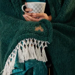 Walt Disney World Plaid Polaire Château -Disney Collector Promos Boutique 465043673817 2