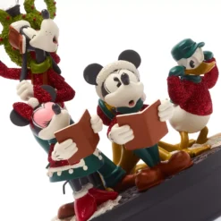 Disney Store Figurine Musicale De Noël Vintage Mickey Et Ses Amis -Disney Collector Promos Boutique 465063306290 5