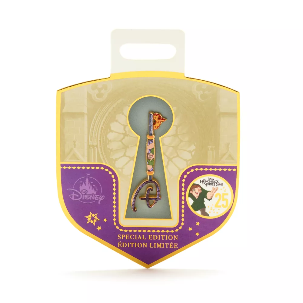 Disney Store Pin's Clé Opening Ceremony 25e anniversaire Le Bossu De Notre-Dame 2 Disney Store Pin's Clé Opening Ceremony 25e anniversaire Le Bossu De Notre-Dame – Image 2