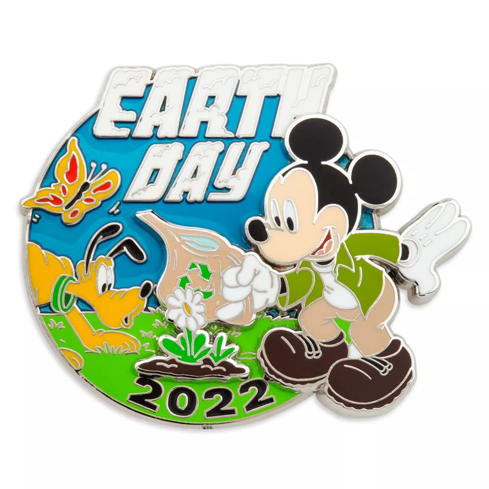 Disney Store Pin's Jour De La Terre Mickey Et Pluto 2022 1 Disney Store Pin's Jour De La Terre Mickey Et Pluto 2022