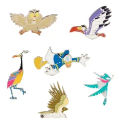 Disney Store Ensemble De Pin's Mystère Oiseaux Disney -Disney Collector Promos Boutique 466042472524 2