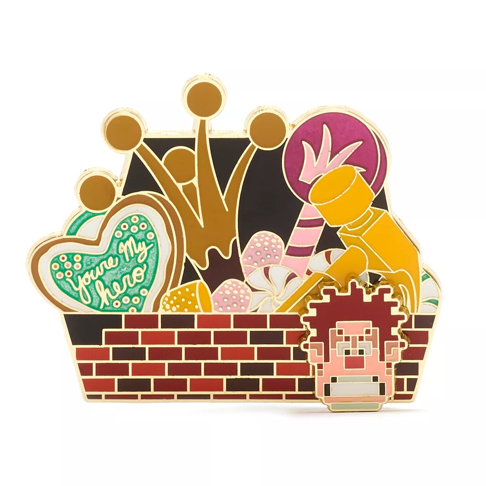 Disney Store Pin's Les Mondes De Ralph "Panier Au Trésor" En édition Limitée 1 Disney Store Pin's Les Mondes De Ralph "Panier Au Trésor" En édition Limitée