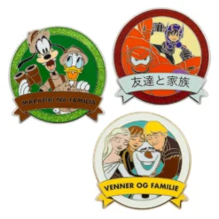 Disney One Family Ensemble De Pin's Mystère "Friends And Family" Multilingue -Disney Collector Promos Boutique 466043290431 2
