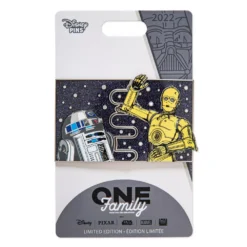 Disney One Family Pin's C-3PO Et R2-D2 "Amis Pour La Vie", Star Wars -Disney Collector Promos Boutique 466043290929 4