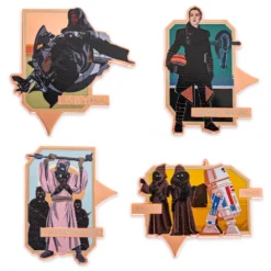 Disney Store Ensemble De Pin's Mystère Star Wars Planets Tatooine En édition Limitée -Disney Collector Promos Boutique 466043391824 2