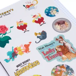 Disney Store Cahier Et Autocollants Disney Classics -Disney Collector Promos Boutique 466043425901 2