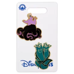 Disney Store Ensemble De Pin's Ursula, Flotsam Et Jetsam, La Petite Sirène -Disney Collector Promos Boutique 466043714258 3