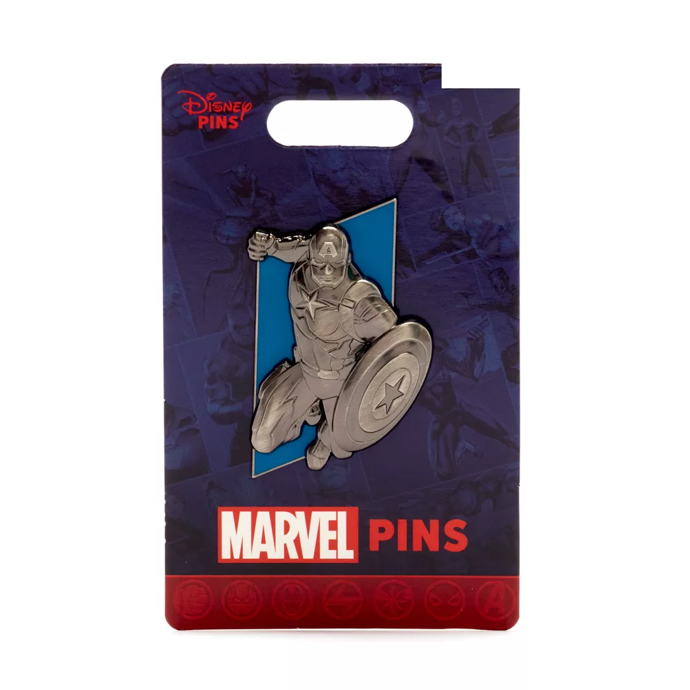 Disney Store Pin's Captain America En édition Limitée 2 Disney Store Pin's Captain America En édition Limitée – Image 2